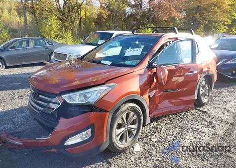 2016 Hyundai Santa Fe Sport 2.4L z USA, uszkodzony, nr VIN 5XYZUDLB3GG306338